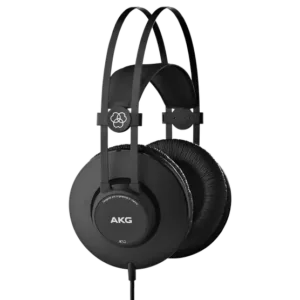 AKG K52 Studio Headphones, the ideal choice for recording sessions and professional audio monitoring.